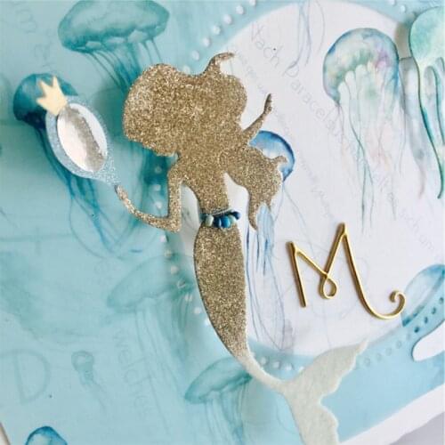 Mermaid Metal Cutting Dies for DIY Scrapbooking Embossing Photo Album Paper Cards Making Crafts Supplies Newest 2019 Diecuts