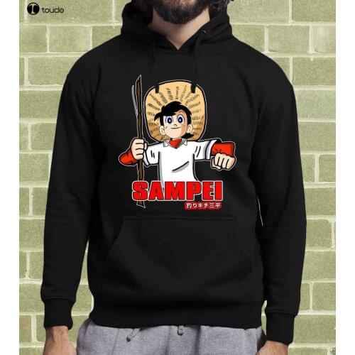 2019 fashion man Hoodies SAMPEI IL RAGAZZO PESCATORE CARTOON FELPA PER UOMO E BAMBINO Sweatshirt