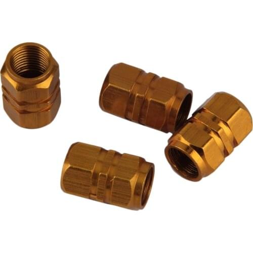 New 4pcs/pack Theftproof Aluminum Car Wheel Tire Valves Tyre Stem Air Caps Airtight Cover silver color hot sale