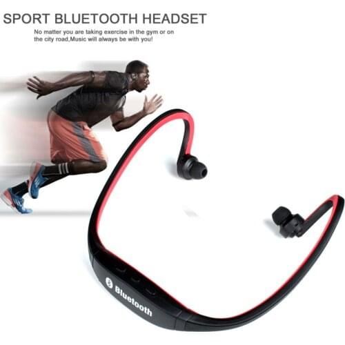 Original S9 Sport Wireless Bluetooth 3.0 Earphone Headphones headset for iphone 6/5/4 galaxy S5/S4/3 iOS/Android with microphone