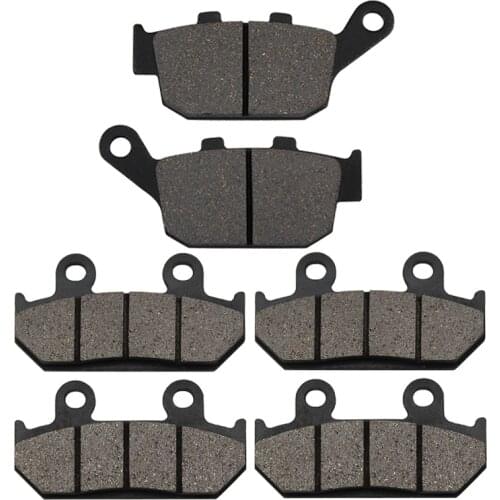 Motorcycle Front and Rear Brake Pads For Honda XRV750 Africa Twin XRV 750 1990-1993 CBR250 CBR 250 1987 VFR400 VFR 400 1987-1988