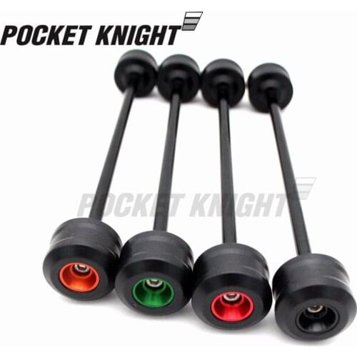 Front Axle Fork Wheel Protector For KAWASAKI Z800 Z900 Z 900RS Z1000 Z650 Z750 Z750S Motorcycle Accessories Crash Slider Pad