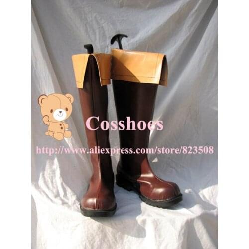 Custom made Russia Shoes Boots from Axis Powers Hetalia Cosplay