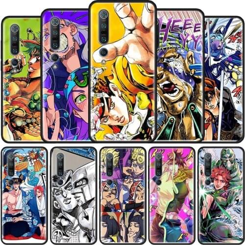 JoJo Bizarre Adventure Case For Xiaomi Mi Note 10 Lite 5G 9T Pro 10T CC9 11 Silicone Phone Fundas Capa Poco X3 NFC M3 F1 Coque