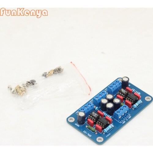 SSM2141 Balanced XLR Input to RCA Single-ended Signal Output Finished Board Dual Channel