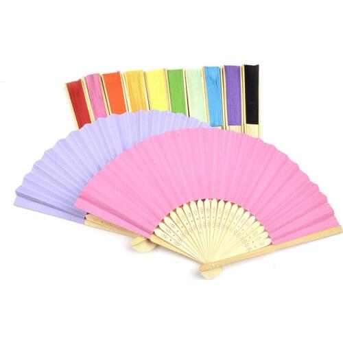 Chinese Style Fan Pattern Folding Dance Wedding Party Lace Silk Folding Hand Held Flower Fan Girl Women Photo Prop Tool Art Craf