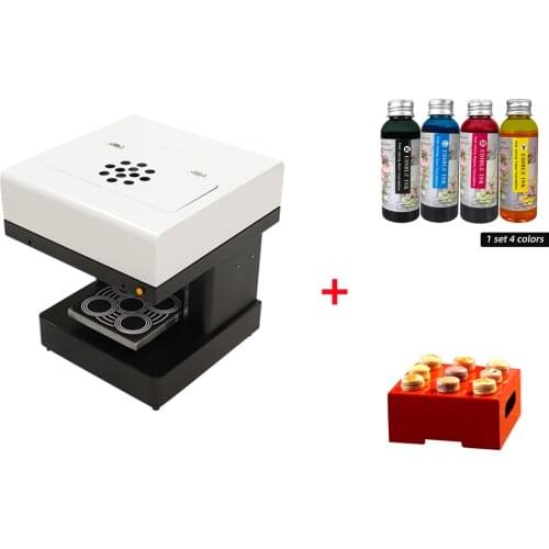 Top Class 3D Edible Cake Coffee Printer Fast Automatic 4 Cup Printer Coffee