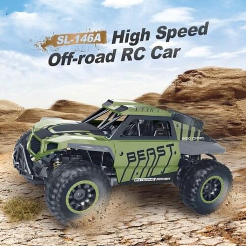 Green 1:18 RC Cars Rock Off-Road RC Car Racing Vehicle Crawler Truck boy toy