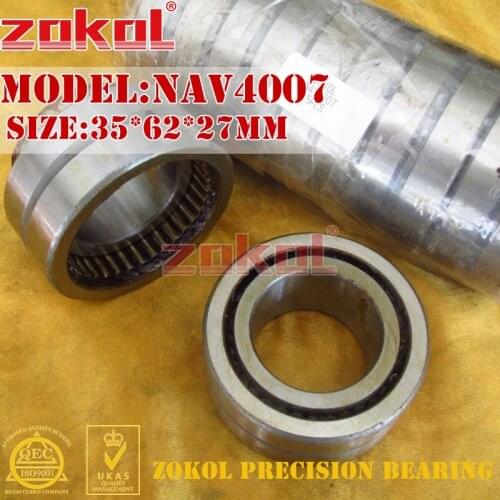 ZOKOL NAV4007 Full complement needle roller bearing with inner ring 35*62*27mm
