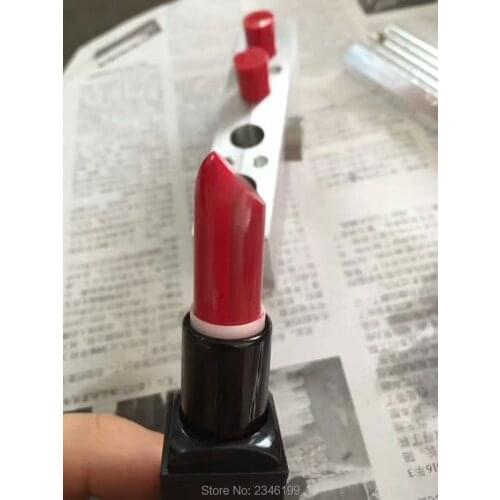 1Set/Piece New Arrival DIY Double Color Lipstick Mold, 12.1mm Convenient 4Cavaties/ 6Cavaties Aluminum Lipstick Mold