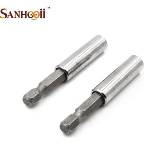 2PCS Magnetic Extend Hex Shank Rod For Electric Drill Power Tool Accessories Magnet Extension Rod
