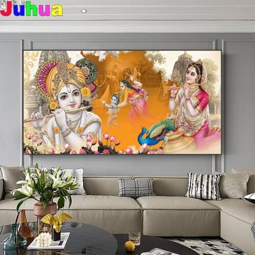 Religious Hinduism DIY 5D full drill Diamond painting mosaic Indian gods buddha diamond embroidery diamond stitch home decor
