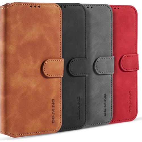 Case For Samsung Galaxy A11 M11 Leather Luxury Magnetic Phone Wallet Credit Card Case For Protective Shockproof Full Cover
