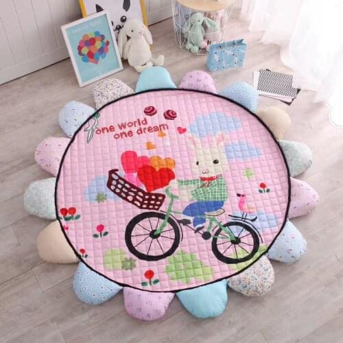 Baby Climbing Mat Soft and Washable Carpet Thick Cloth Childrens Play Carpet Picnic Rug Home Decor Rugs for Bedroom Game Rug