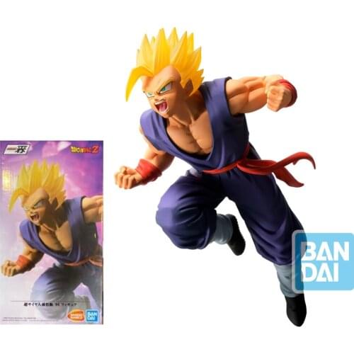 Bandai Dragon Ball Anime Figure BANPRESTO Saiyan Decisive Battle Super Saiyan 94 Gohan Genuine Model Decoration Children Toys