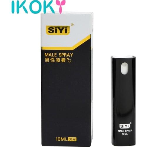 IKOKY Penile Erection Spray Male External Use Sex Toys For Men Delay Ejaculation 10mL Lasting Spray