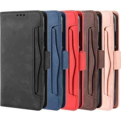 For iPhone 11 2019 Case Leather Wallet Leather Flip Multi-card slot Cover for iPhone 11 Pro Max / 11 Pro Phone Case