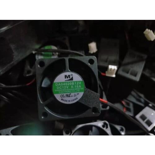 M DA04020B12H DC 12V 0.16A 40X40X20mm 2-Wire Server Cooling Fan