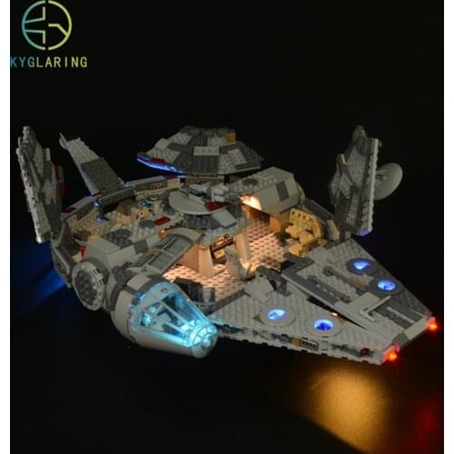 Kyglaring Led Lighting Set DIY Toys For 75257 New Edition Millennium Building Blocks (only light included)
