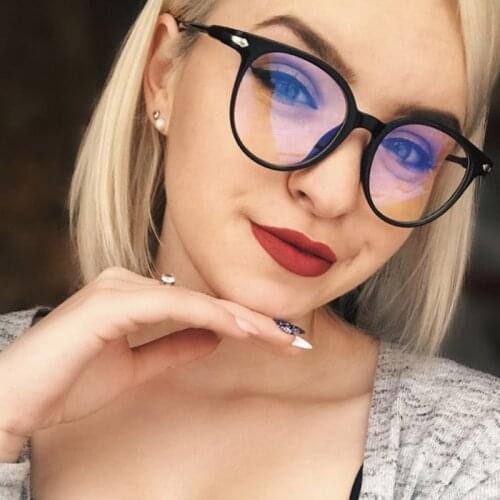 Women Glasses Square Mens Eyeglasses Vintage Optical Myopia Clear Frame Eye Glasses Frames for Men Colored Glasses