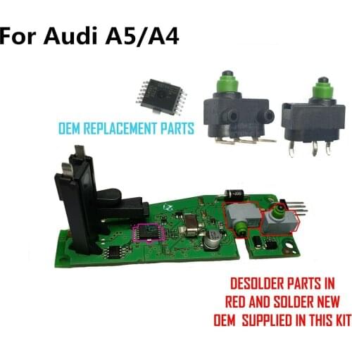 Repair Kit For Steering Lock Module For Audi A4 A5 ELV 8K0905852A No Adaptation