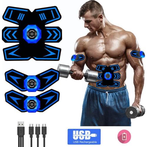 Abdominal Toning Belt Abs Stimulator Muscle Toner Portable Fitness Trainer Abdomen Massager for Men And Women Body Training