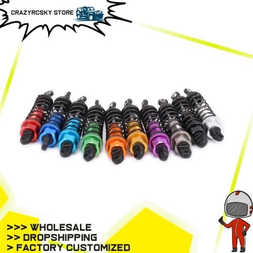 2PCS Alloy Oil Filled Style Front Shock Absorber Damper 0016 For Rc Model Car 1-12 Wltoys 12428 12423 0016 FY03 Truck Monster