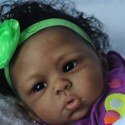 20 Inches Reborn Baby Eleanor DIY Doll Kit Soft Vinyl Unfinished Doll Parts