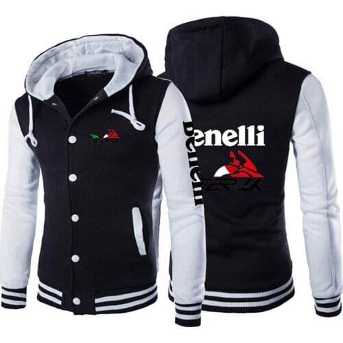2021 Spring and Autumn Benelli TRK 502X Print Hoodies High Street Casual Sport Comfortable Harajuku Baseball Uniform Jacket Coat