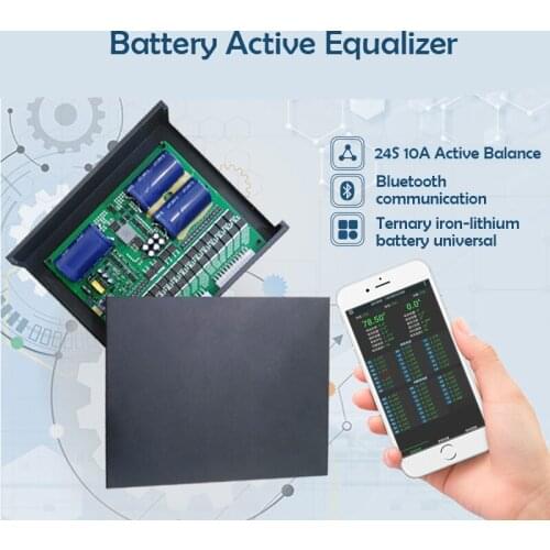 2S-24S Ternary Lithium Iron Titanate Battery Active 10A Current Voltage Difference Balance Repair Instrument Discharge Tester