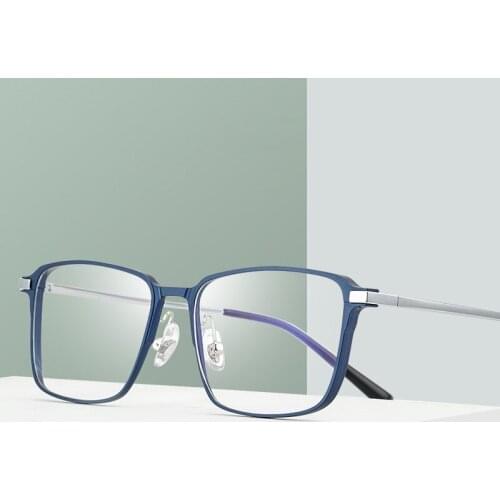 Aluminum Glasses Frame Men Women Vintage Square Eye Glasses Retro Optical Eyeglasses Frames Man Clear Eyewear Spectacles Oculos