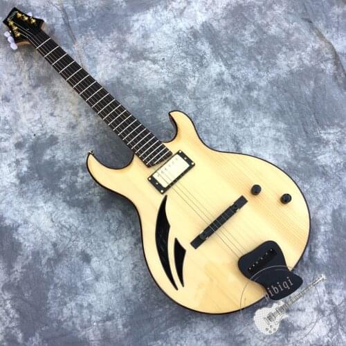 Free delivery, new custom electric guitar, semi-hollow body, customizable
