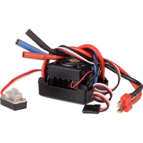 WP-10BL60-RTR 60A Waterproof ESC 2S 3S SBEC 6V/3A Brushless Lipo NiMH Fits 540Motor For RC 1/10 Scale Models Remote Control Car