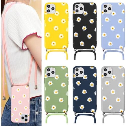 Crossbody Lanyard Case For Samsung Galaxy A11 A21S A20E A10 A20 A30 A31 A40 A41 A50 A41 A70 A71 A91 S8 S9 S10 S20 Plus TPU Funda