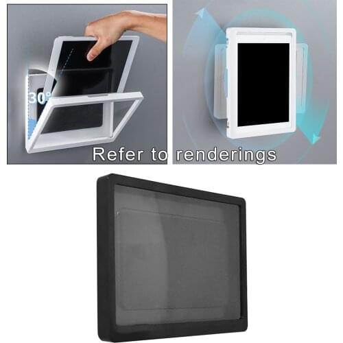 Shower Phone Holder Waterproof Anti Fog Mirror/Wall Mount Bathtub Shower Anti-Fog Touch Screen Wall Mount Phone Holder