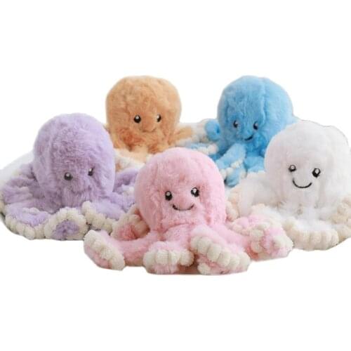 40-80cm Lovely Simulation octopus Pendant Plush Stuffed Toy Soft Animal Home Accessories Cute Animal Doll Children Gifts