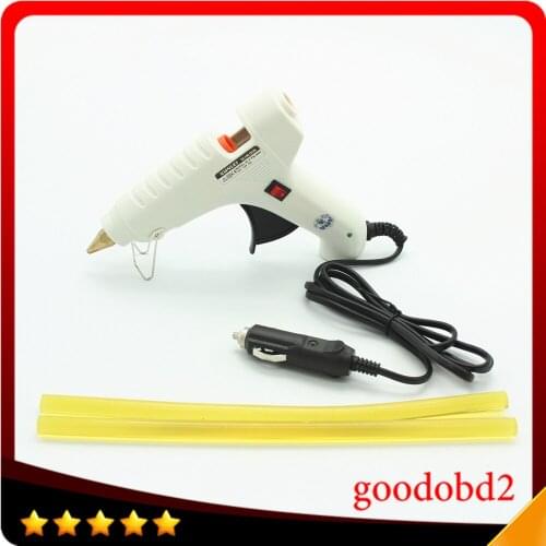 Dent Removal Paintless Dent Repair 40W Hot Melt Glue Gun 12V Car Charging Glue Gun with Car Cigarette Lighter Plug
