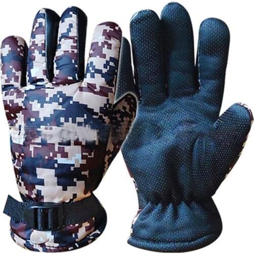 Men Women Gloves Outdoor Glove Touch Screen Warm Sport Non-slip Mountain Biking Windproof Gloves Fleece + Polyester Hot