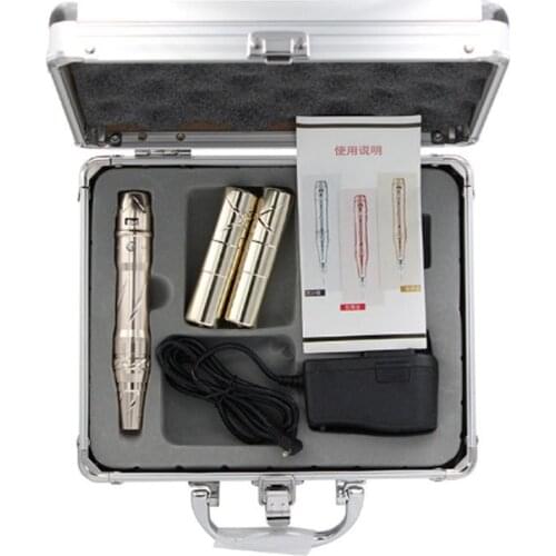 Permanent Pen Tattoo Permanent Makeup Pen Rotary Machine Gun Body Art Permanent Eyebrow Lip Contour Pen Beauty Art