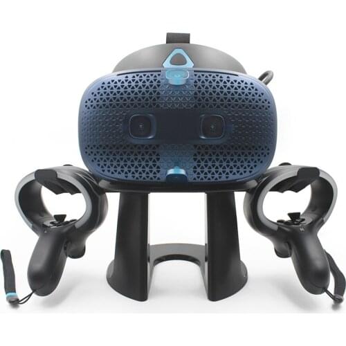 Stand Holder Mount Storage Bracket Station for HTC Vive Cosmos VR Headset Touch Controllers