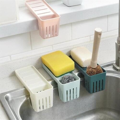 Removable Drain Racks Solid Drain Rack Creative Suction Cup Sink Drain Holder For Kitchen Organization Home Starage Holders