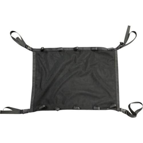 Car Interior Roof Storage Net Fishing Rod Fishing Tackles Storage Car Top Mesh Organizer Mesh Net