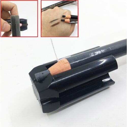 1 set Eyebrow Pencil Sharpener Peeling Microblading Permanent Makeup Eyebrow Lip Pencil Model Positioning Tools Marker Liner