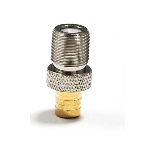 1PC NEW F Female Jack to SMB Female RF Coax Adapter convertor Straight for WIFI wholesale