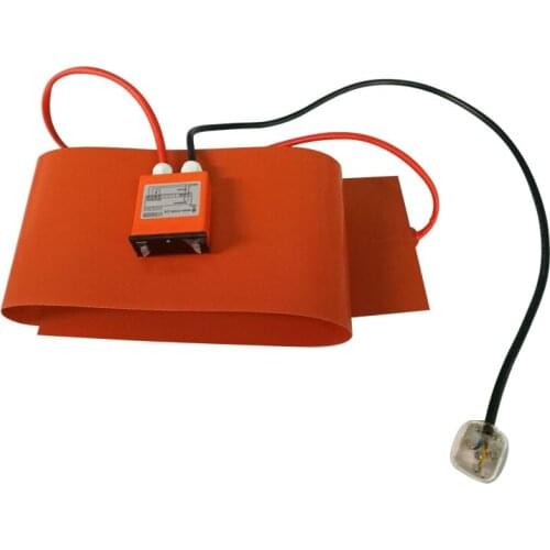 200 Liter 102*1740mm 750W 120V Oil Drum Heater With Plug and Temp Controller