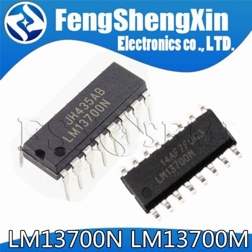 5pcs/lot LM13700N DIP-16 LM13700 Operational Amplifier IC
