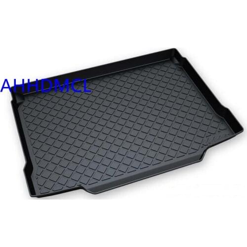 Car Trunk Mat 3D TPO Trunk Pad Tail Box Cushion Rug Cargo Liner Carpet For Skoda Yeti External Spare Tire Edition 2012 2013 2014