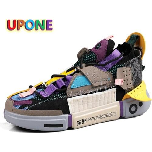 Brand Autumn Purple Skateboard Shoes Fashion Platform Mens Street Wear Luxury Weaving Designer Shoes Men zapatillas de deporte