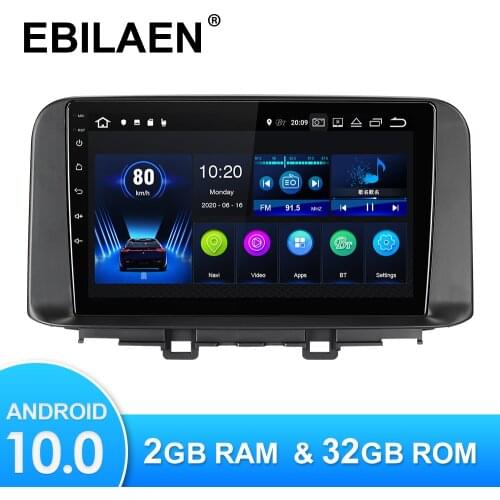 EBILAEN Android10.0 Car Multimedia Player For Hyundai Encino Kona 2018 2019 GPS Navigation Radio Camera Headunit Screen WIFI