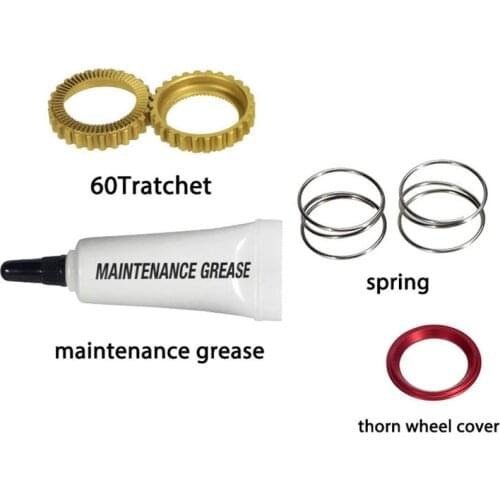 FOVNO-Kit de servicio de buje de bicicleta, carraca para DT Swiss Star, carraca 60T, sistema de buje de bicicleta, herramienta d